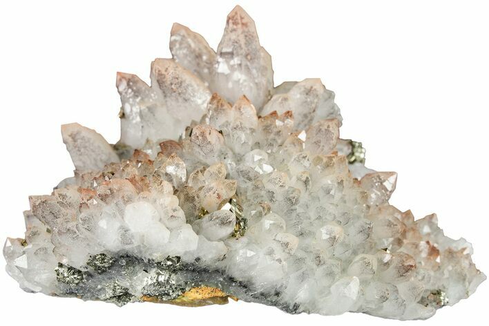 Hematite Quartz, Chalcopyrite and Pyrite Association - China #205531